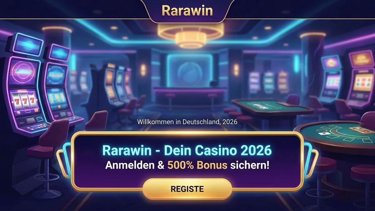 Anmeldung mit Bonus